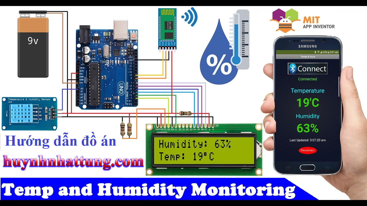 cam-bien-nhiet-do-do-am-dht11-giao-tiep-arduino-hien-thi-lcd-app-dien-thoai-module-bluetooth-hc05