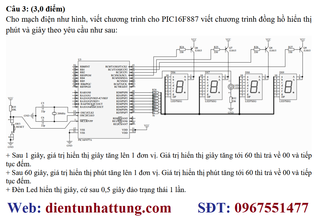 dong-ho-timer-delay-quet-led-7doan-lap-trinh-pic-de-bai