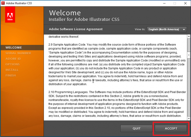 cara download adobe illustrator cs5