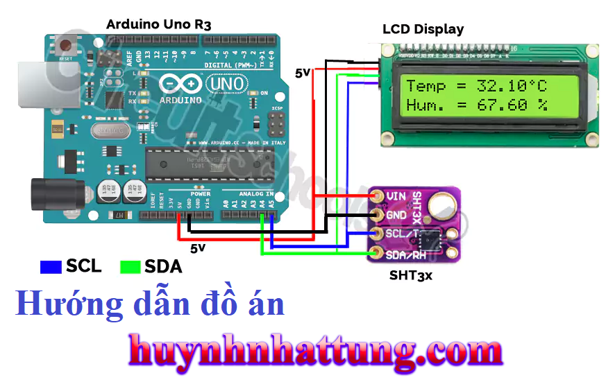 cam-bien-do-am-nhiet-do-sht30-giao-tiep-arduino-hien-thi-lcd1602-1