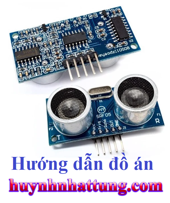 cam-bien-khoang-cach-sieu-am-srf04-giao-tiep-arduino-hien-thi-lcd1602