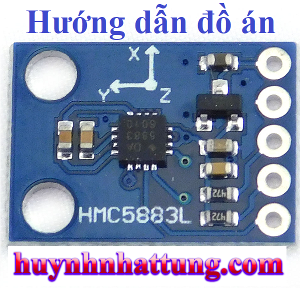 cam-bien-la-ban-qlc5883l-giao-tiep-arduino-hien-thi-lcd1602-1