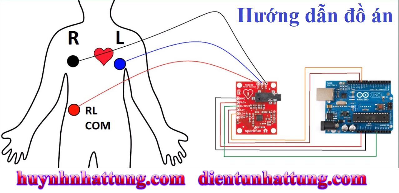 cam-bien-nhip-tim-dien-nhip-ad8232-giao-tiep-arduino-hien-thi-lcd1602