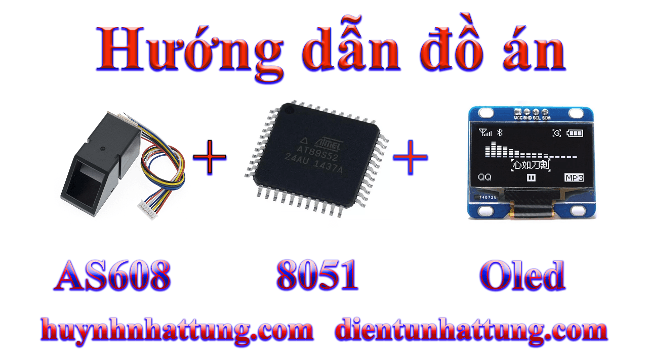 cam-bien-van-tay-as608-giao-tiep-at89s52-hien-thi-oled-kich-chot-dien-mo-cua