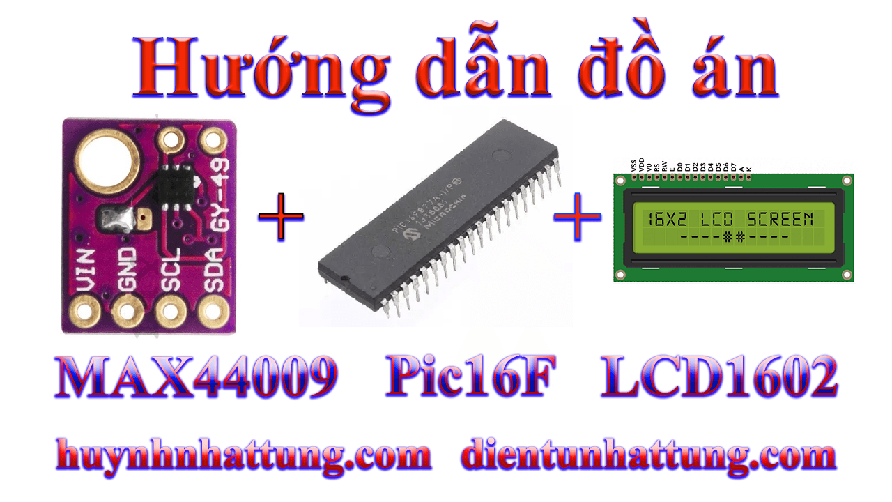 max44009-giao-tiep-pic16f877a-hien-thi-lcd1602