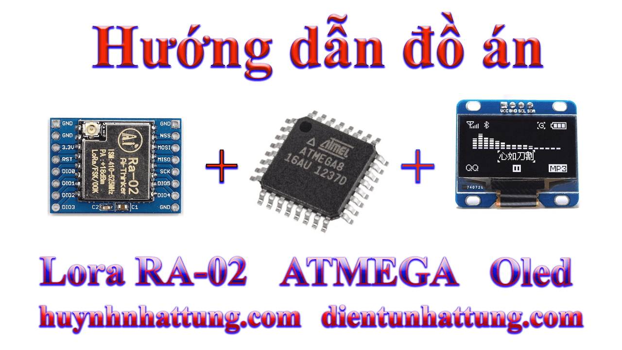 thu-phat-rf-lora-la-02-spi-433mhz-giao-tiep-atmega-doc-nhiet-do-do-am-dht11-hien-thi-oled