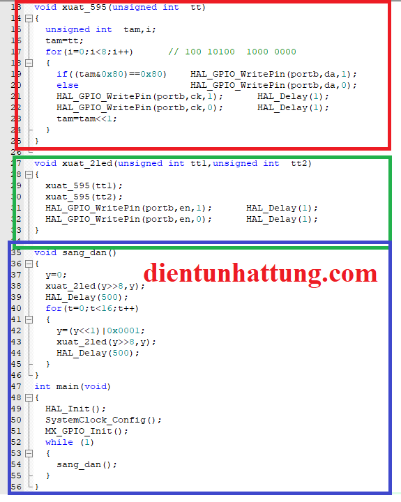 xuat-led-don-74hc595-lap-trinh-stm32-keilc-chuong-trinh